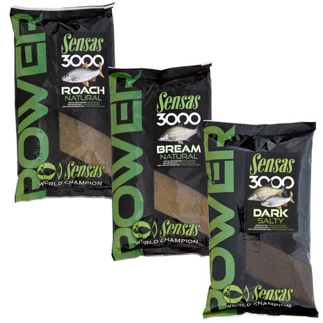 Sensas - 3000 Power Groundbait / 1kg - Sensas