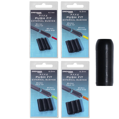 Drennan - P.T.F.E Push Fit External Bushes
