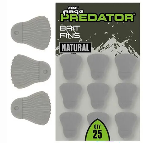 Fox Rage - Predator Bait Fins / Natural - Fox Rage