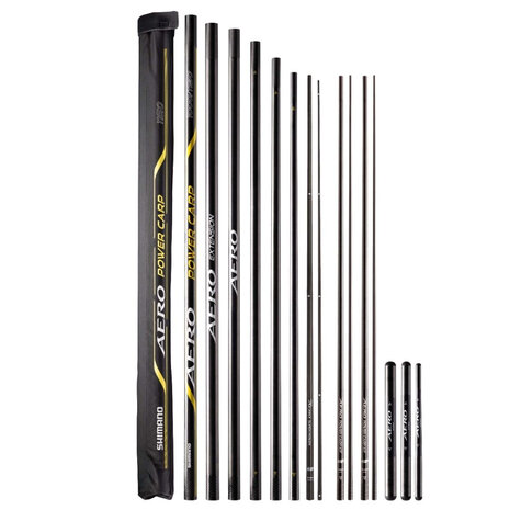 Aero Power Carp Pole Package / 11.5m - Shimano