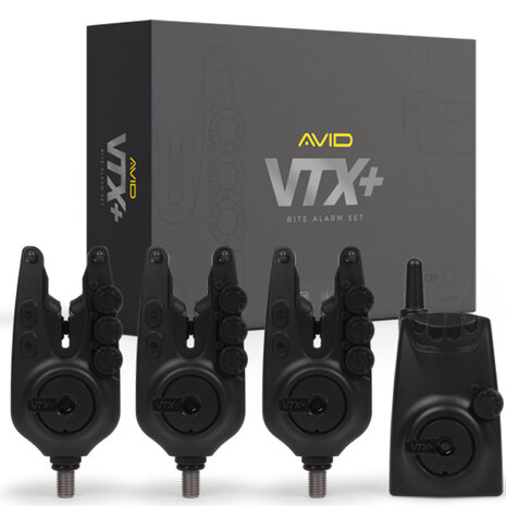 VTX+ 3+1 Bite Alarm Set - Avid