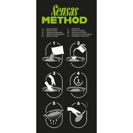 Method Sticky Pellets Scopex / 650gr - Sensas