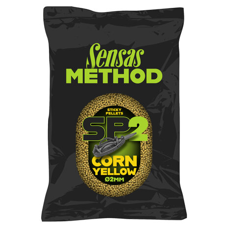 Method Sticky Pellets Corn - 2mm / 650gr - Sensas