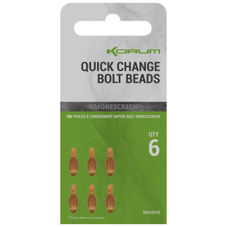 Smokescreen Quick Change Bolt Beads - Korum