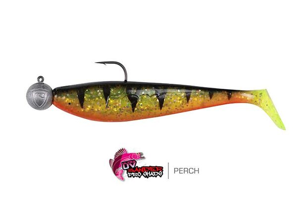 Ultra UV Zander Pro Shad Loaded Bulk - 10.0cm / 10.0gr - Fox Rage