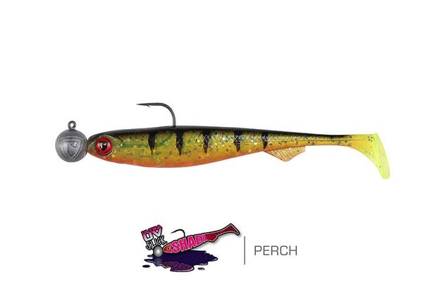 Ultra UV Slick Shad Loaded Bulk - 9.0cm / 7.0gr - Fox Rage