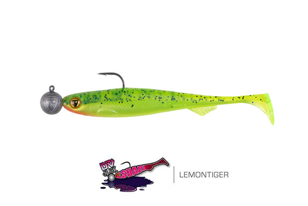 Ultra UV Slick Shad Loaded Bulk - 9.0cm / 7.0gr - Fox Rage