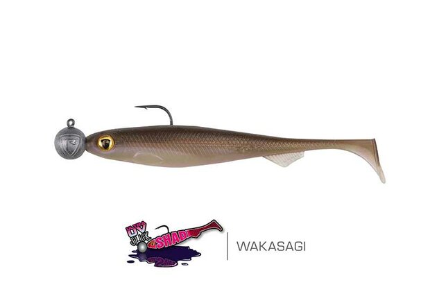 Ultra UV Slick Shad Loaded Bulk - 9.0cm / 7.0gr - Fox Rage