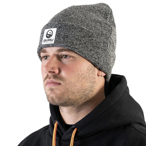 Grey Patch Beanie - Guru
