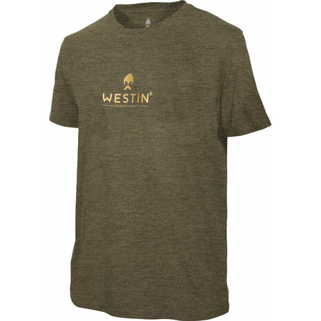 Style T-Shirt / Moss Melange - Westin