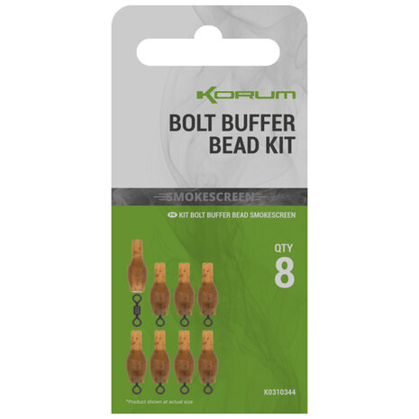 Smokescreen Bolt Buffer Bead Kit - Korum