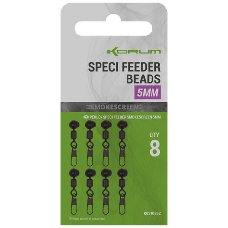 Smokescreen Speci Feeder Beads / 5mm - Korum