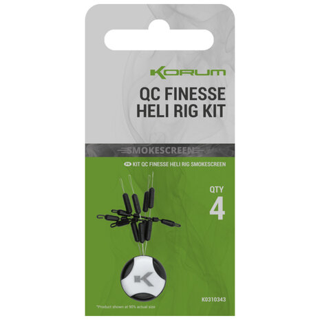 Smokescreen QC Finesse Heli Rig Kit - Korum