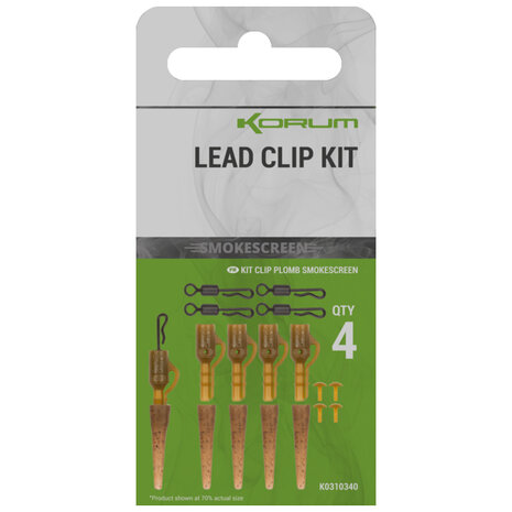 Smokescreen Lead Clip Kit - Korum