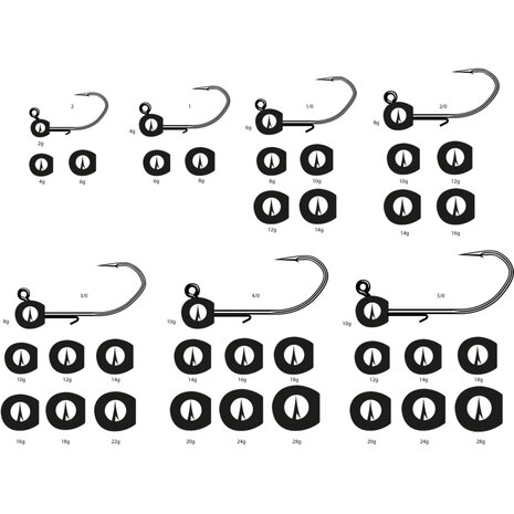 Bullet Jig 7157 / Naturel - VMC