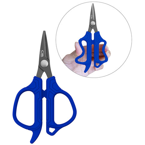 Grip Series Soft Braid Scissors - Colmic