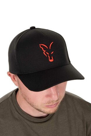 Collection Baseball Cap / Black &amp; Orange - Fox Carp