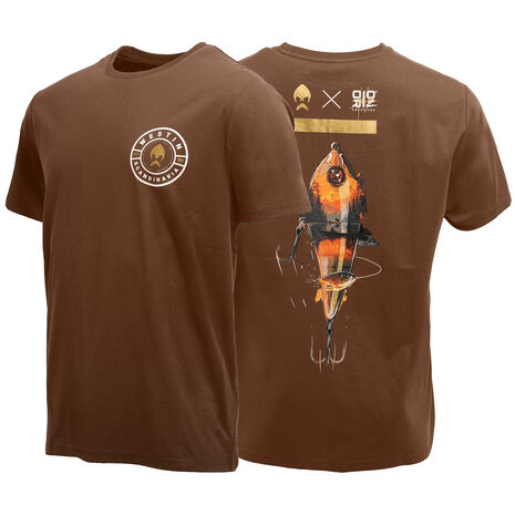 Swimlure T-Shirt / Dark Brown - Westin