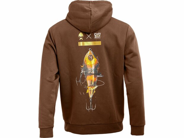 Swimlure Hoodie / Dark Brown - Westin