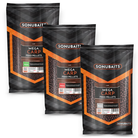 Mega Carp Feed Pellets / 1kg - Sonubaits