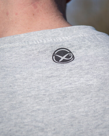 Large Mesh Logo T-Shirt / Grey - Matrix