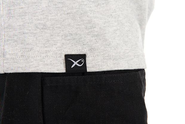 Large Mesh Logo T-Shirt / Grey - Matrix
