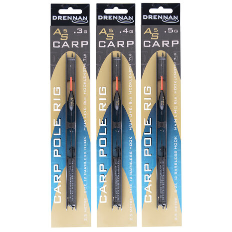 Drennan - AS5 Carp Pole Rigs - Drennan