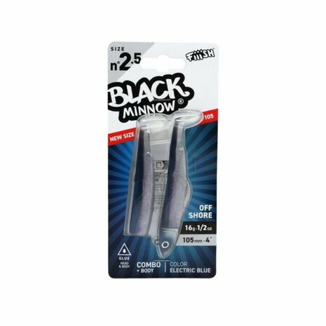 FIIISH - Black Minnow 105mm Combo Offshore 16gr - FIIISH