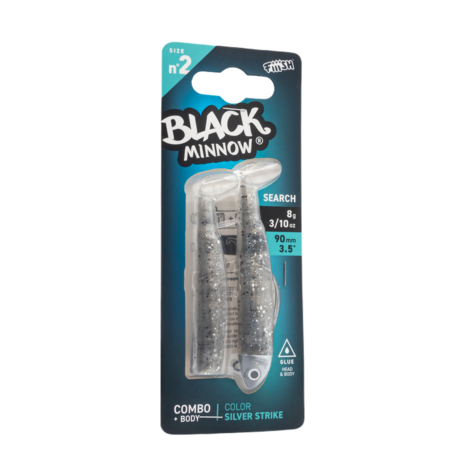 FIIISH - Black Minnow 90mm Combo Search 8gr - FIIISH