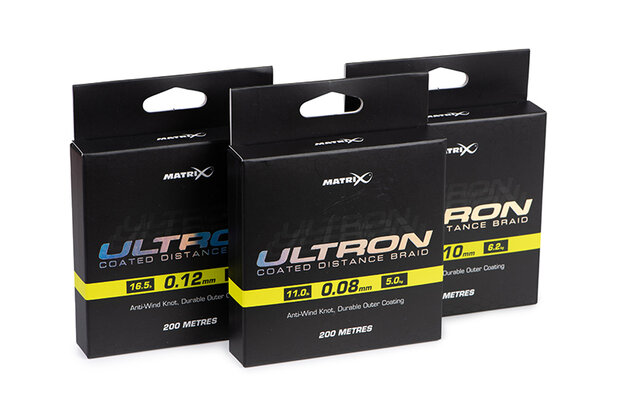 Matrix - Ultron Coated Distance Braid 200m - Matrix