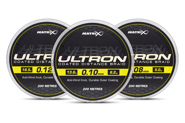 Matrix - Ultron Coated Distance Braid 200m - Matrix