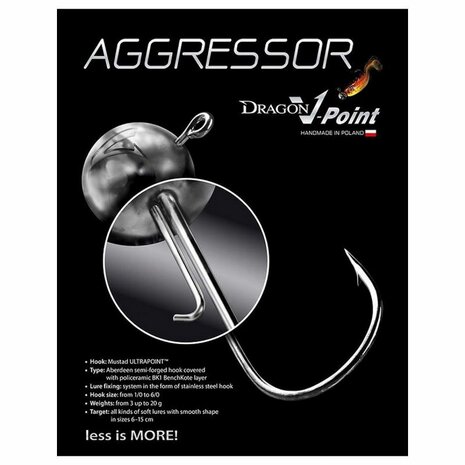 Dragon - V-Point Aggressor Jigheads - Dragon