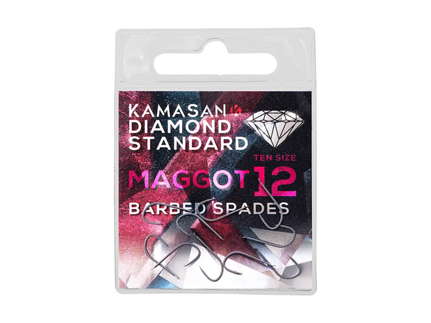 Kamasan - Diamond Standard Maggot Barbed Spades - Kamasan