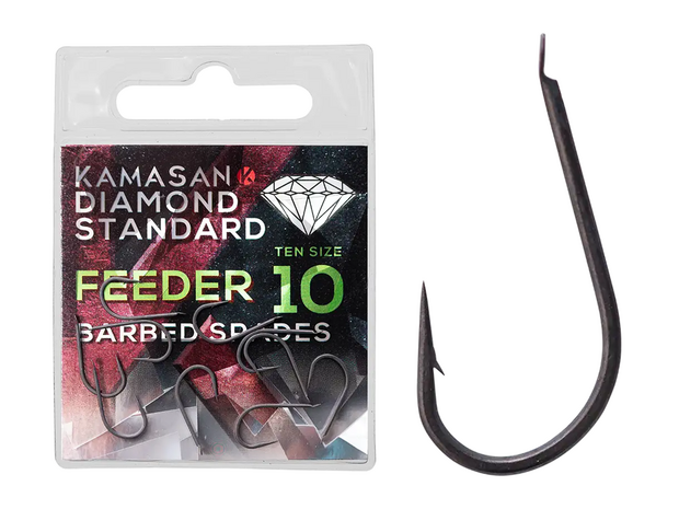 Kamasan - Diamond Standard Feeder Barbed Spades - Kamasan