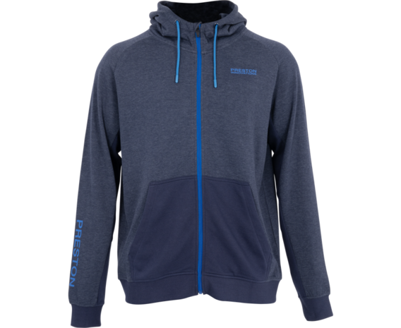 Preston - Navy Tide Zip Hoodie - Preston