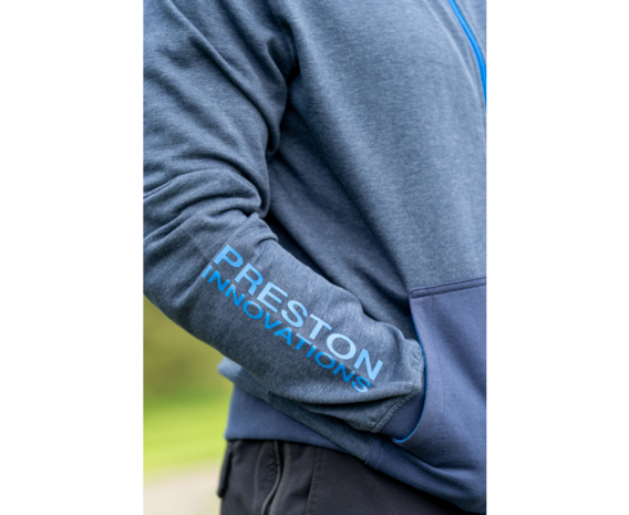 Preston - Navy Tide Zip Hoodie - Preston