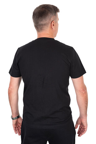 Fox Carp - Classic T-Shirt / Black &amp; Orange - Fox Carp