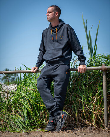 Fox Carp - Classic Joggers / Black &amp; Orange - Fox Carp