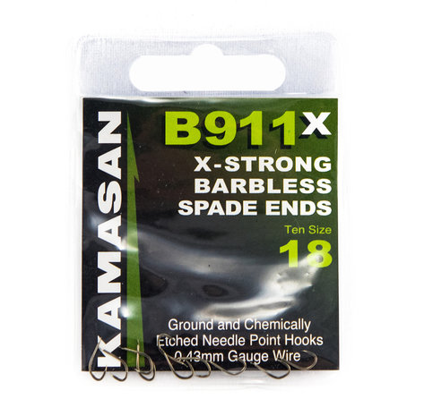 Kamasan - Hame&ccedil;ons X-Strong Barbless Spade Ends - Kamasan