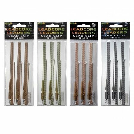 ESP - Leadcore Leaders Lead Clip Rigs - ESP