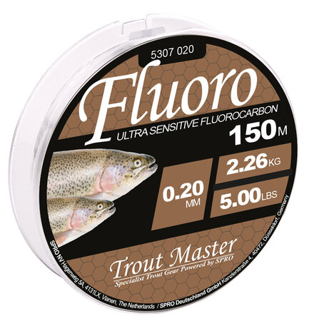 Trout Master - Lijn Fluoro Mainline / 150m - Trout Master
