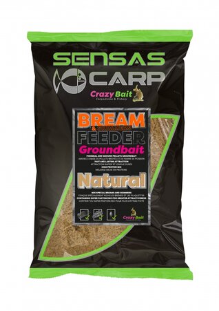 Sensas - UK Bream Feeder / 2kg - Natural - Sensas