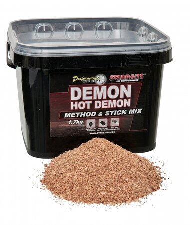 Starbaits - Method &amp; Stick PC Demon Hot Demon Mix / 1,7kg - Starbaits
