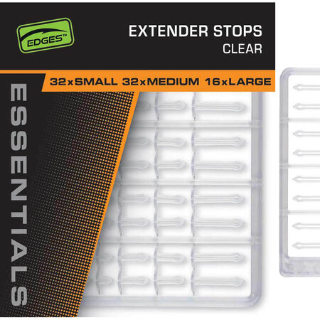 Fox Carp - Edges Extender Stops Clear - Fox Carp