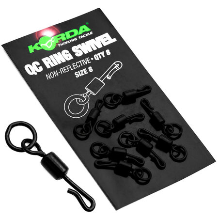 Korda - QC Swivel Non Reflective / Size 8 - Korda