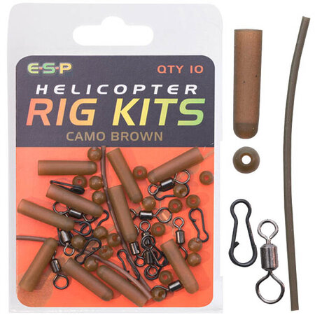 ESP - Helicopter Rig Kits / Camo Brown - ESP