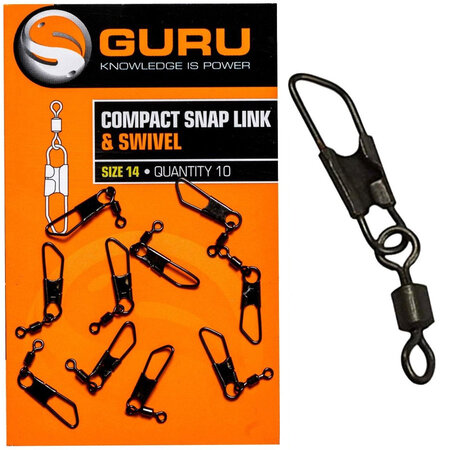 Guru - Size 14 Snap Link + Swivel - Guru