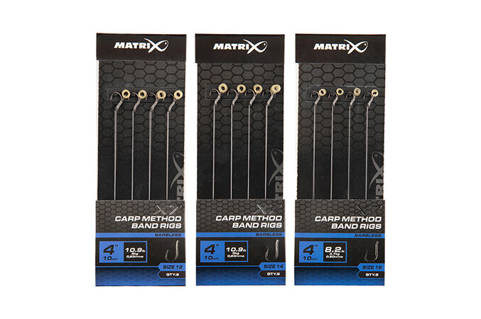 Matrix - X7 Carp Method Band Rigs 10cm - Matrix
