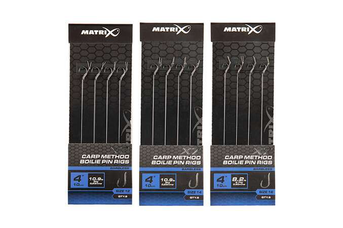 Matrix - X7 Carp Method Boilie Pin Rigs 10cm - Matrix