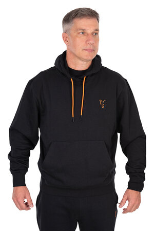 Fox Carp - Classic Hoody Black &amp; Orange - Fox Carp